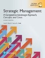 Cover: Strategic Management: A Competitive Advantage Approach, Concepts and Cases, Global Edition - Pearson Education Limited