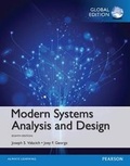 Cover: Modern Systems Analysis and Design, Global Edition - Pearson Education Limited