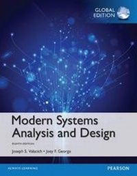 Enlarge image Cover: Modern Systems Analysis and Design, Global Edition - Pearson Education Limited