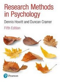 Enlarge image Cover: Research Methods in Psychology - Pearson Education Limited