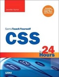 Cover: CSS in 24 Hours, Sams Teach Yourself - Sams Publishing