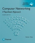 Cover: Computer Networking: A Top-Down Approach, Global Edition - Pearson Education Limited