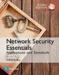 Abbildung von: Network Security Essentials: Applications and Standards, Global Edition - Pearson Education Limited
