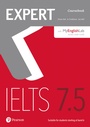 Cover: Expert IELTS 7.5 Coursebook with Online Audio and MyEnglishLab Pin Pack - Pearson Longman