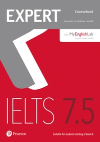 Enlarge image Cover: Expert IELTS 7.5 Coursebook with Online Audio and MyEnglishLab Pin Pack - Pearson Longman