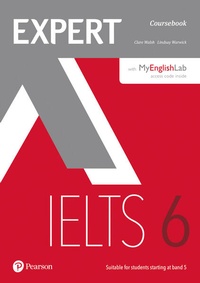 Enlarge image Cover: Expert IELTS 6 Coursebook with Online Audio and MyEnglishLab Pin Pack - Pearson Longman