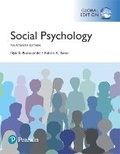 Cover: Social Psychology, Global Edition - Pearson Education Limited