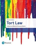 Cover: Tort Law - Pearson Education Limited
