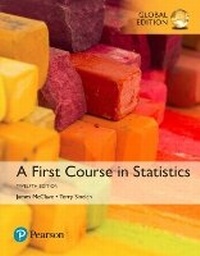 Enlarge image Cover: First Course in Statistics, A, Global Edition - Pearson Education Limited
