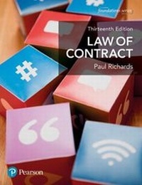 Abbildung von: Law of Contract - Pearson Education Limited