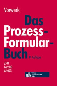 Abbildung von: Das Prozessformularbuch - Otto Schmidt Verlag