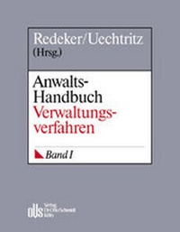 Abbildung von: Anwalts-Handbuch Verwaltungsverfahren - Otto Schmidt Verlag