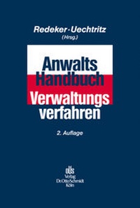 Abbildung von: Anwalts-Handbuch Verwaltungsverfahren - Otto Schmidt Verlag