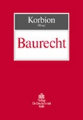 Cover: Baurecht - Otto Schmidt Verlag