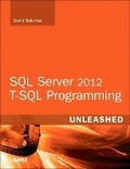 Cover: SQL Server 2012 T-SQL Programming Unleashed - Sams Publishing