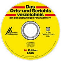 Abbildung von: Das Orts- und Gerichtsverzeichnis - Otto Schmidt Verlag