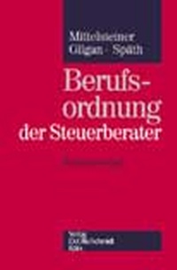 Abbildung von: Berufsordnung der Steuerberater - Otto Schmidt Verlag