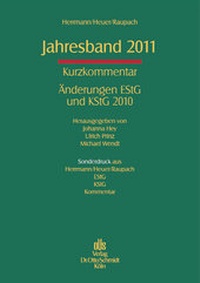 Abbildung von: Jahresband 2011 - Otto Schmidt Verlag