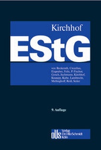 Abbildung von: Einkommensteuergesetz - Otto Schmidt Verlag