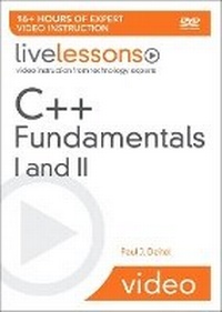 Enlarge image Cover: C++ Fundamentals I and II LiveLessons (Video Training) - Prentice Hall