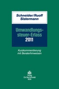 Cover: Umwandlungssteuer-Erlass 2011 - Otto Schmidt Verlag