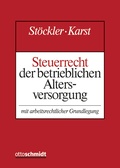 Cover: Steuerrecht der betrieblichen Altersversorgung - Otto Schmidt Verlag