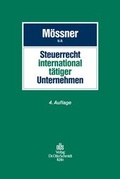 Cover: Steuerrecht international t&auml;tiger Unternehmen - Otto Schmidt Verlag