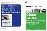 Abbildung von: Cisco CCNA R&S ICND2 200-101 OCG, AE and CCNA R&S ICND2 200-101 Network Simulator Bundle - Pearson It Certification