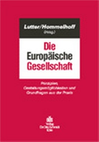 Abbildung von: Die Europäische Gesellschaft - Otto Schmidt Verlag