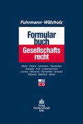 Cover: Formularbuch Gesellschaftsrecht - Otto Schmidt Verlag