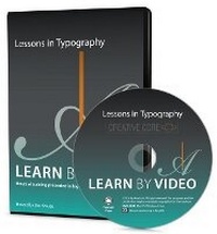 Enlarge image Cover: Lessons in Typography Learn by Video - Peachpit Press Publications