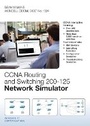 Cover: CCNA Routing and Switching 200-125 Network Simulator - Pearson It Certification