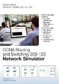 Cover: CCNA Routing and Switching 200-125 Network Simulator - Pearson It Certification