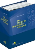 Abbildung von: Die Deutsche Handwerksordnung - Erich Schmidt Verlag