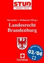 Bild: Landesrecht Brandenburg - Nomos