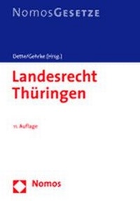 Bild vergrößern Bild: Landesrecht Thüringen - Nomos
