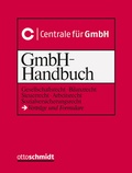 Cover: GmbH-Handbuch - Otto Schmidt Verlag