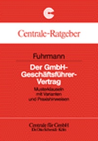Abbildung von: Der GmbH-Geschäftsführer-Vertrag - Otto Schmidt Verlag