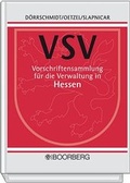 Cover: Vorschriftensammlung f&uuml;r die Verwaltung in Hessen - VSV - Boorberg