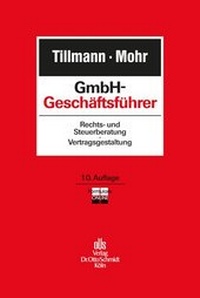 Abbildung von: GmbH-Geschäftsführer - Otto Schmidt Verlag