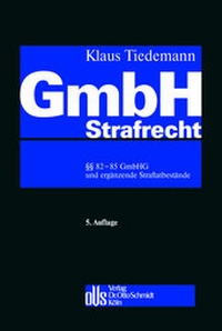 Abbildung von: GmbH-Strafrecht - Otto Schmidt Verlag