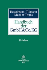 Abbildung von: Handbuch der GmbH & Co. KG - Otto Schmidt Verlag