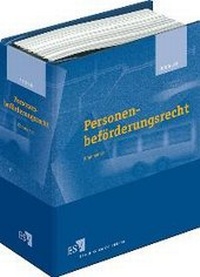 Abbildung von: Personenbeförderungsrecht - Grundwerk mit Fortsetzungsbezug - Erich Schmidt Verlag