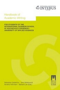 Enlarge image Cover: Handbook of Academic Writing - Kölner Wissenschaftsverlag