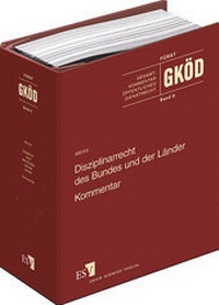 Abbildung von: Disziplinarrecht des Bundes und der Länder - Erich Schmidt Verlag
