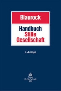 Abbildung von: Handbuch Stille Gesellschaft - Otto Schmidt Verlag