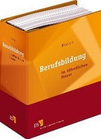 Abbildung von: Berufsbildung im öffentlichen Dienst - Erich Schmidt Verlag