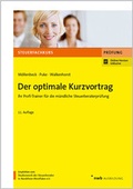 Cover: Der optimale Kurzvortrag - NWB