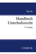 Cover: Handbuch Unterhaltsrecht - C.H.BECK