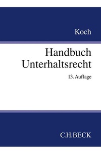 Abbildung von: Handbuch Unterhaltsrecht - C.H.BECK